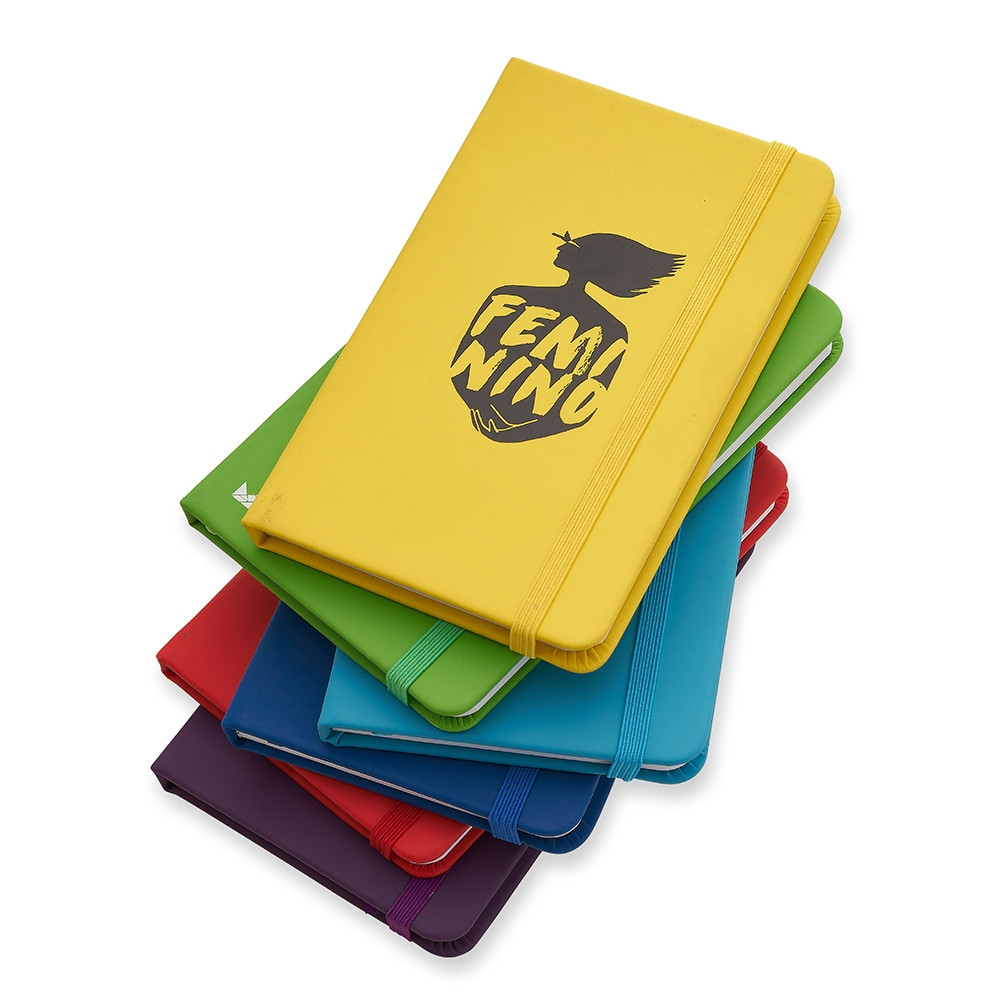 Caderneta Tipo Moleskine Personalizado 